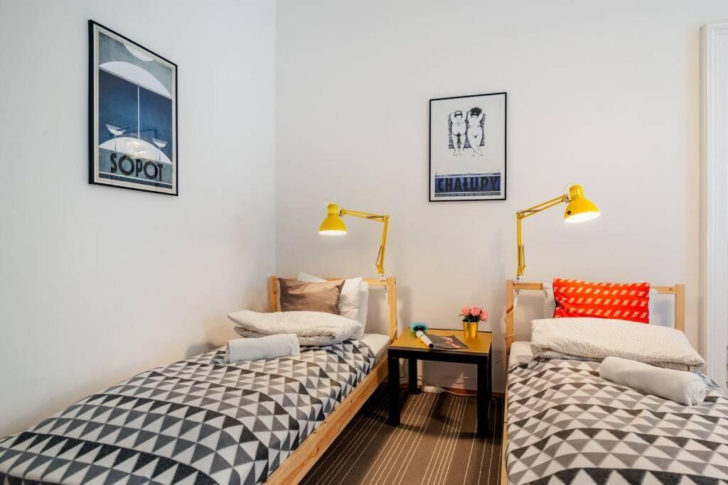 Blue Peace-Apartment With Free Parking In Center For 1-6 People クラクフ エクステリア 写真